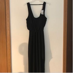 Lush black maxi dress